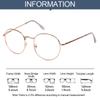 Metal Round Frame Anti Blue Light Glasses Women Men Classic Ultralight Optical Eyeglasses Spectacles Computer Eyewear Oculos