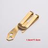 Quality Stainless Steel Metal Money Clip Fashion Brass Cash Clips Bank Card Money Holder Wallet Multifunctional Bill Steel Clamp