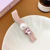 5Pcs/Set Heart Shape Hairpins Sweet Galaxy Pink Barrettes Trendy Hair Clips  Women Girls
