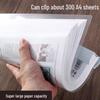 Kangbai Minimalist A4 Transparent Filing Folders, 10-Pack