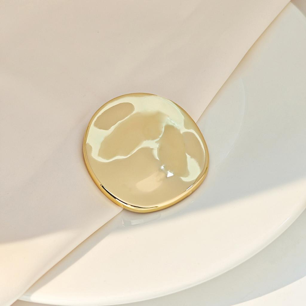 Kreative Engels-Sonnenblumen-Brosche Einfache Glänzende Süßigkeiten-Falten Adler Edelstahl-Pin