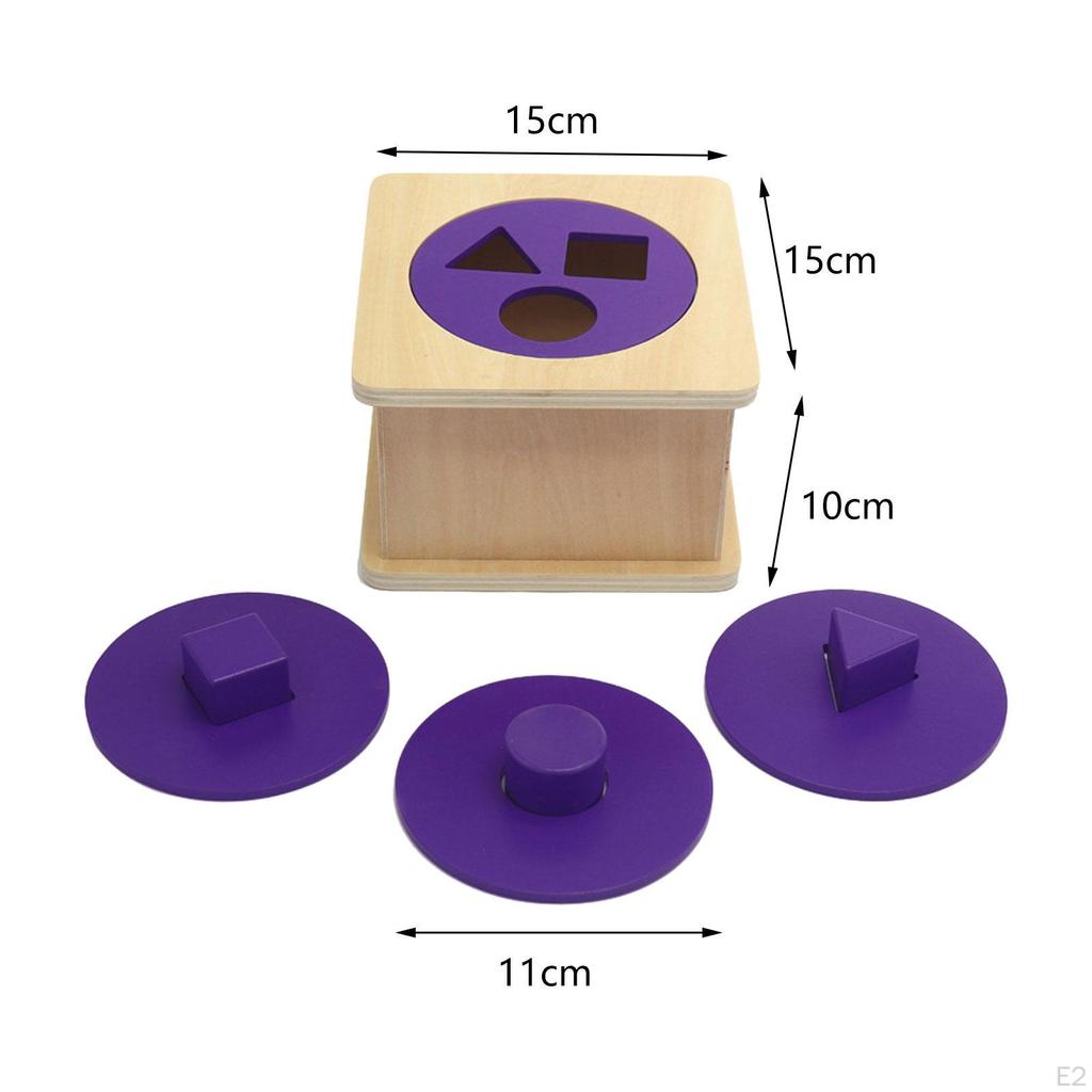 Shape Cognition Matching Toy Montessori Kindergarten Toys Holiday Gift Preschool Recognition