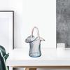 Vase with Handle Living Room Desktop Fish Tank Outdoor Artistic Decoration Floral Display ,