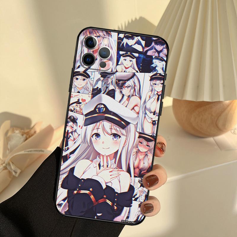Azur Lane Prinz Eugen Case For iPhone 11 12 13 14 15 16 Pro Max Cover For iPhone 13 12 Mini XR X XS Max Plus