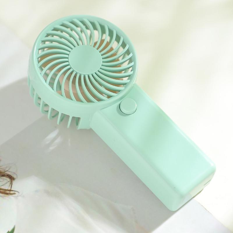 AM4 Battery Operated Handheld Fan Indoor Outdoor Use Ergonomic Handle Lightweight For Kids Adults Outdoor Travel