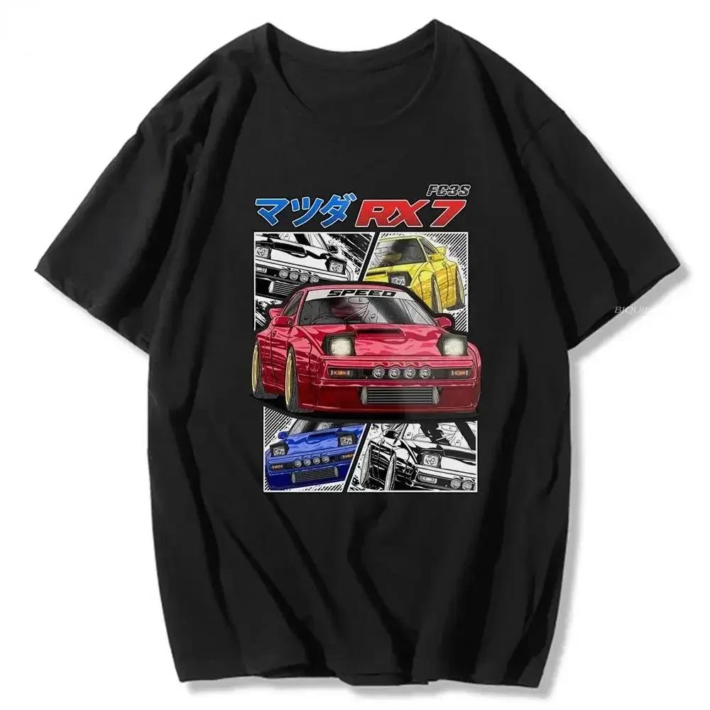 Initial D T Shirt Japanese Anime Graphic Funny Harajuku Manga T Shirt Fashion Casual Short Sleeve T Shirt Women Clothes