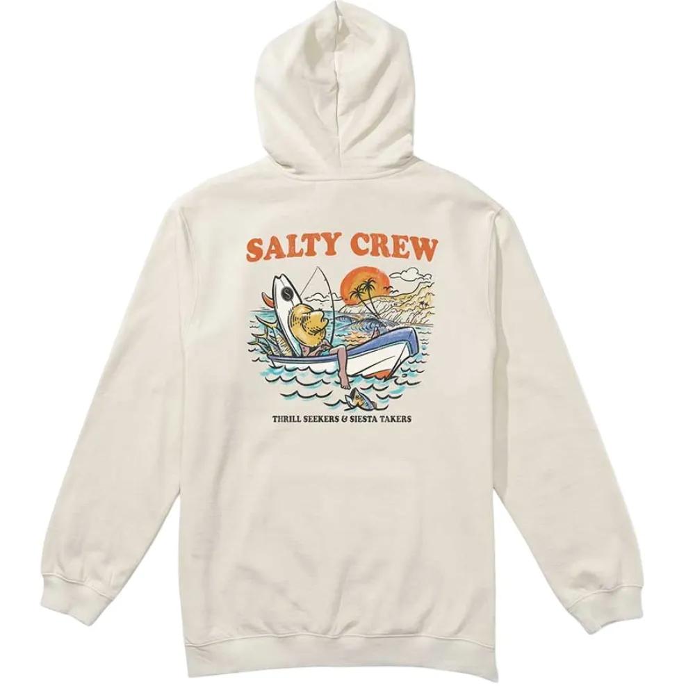 Salty Crew Толстовка с капюшоном Downtime hood fleece EU L