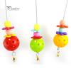 Hanging Ornaments Ball Flower Design Bite Toy Chew Swing Bird