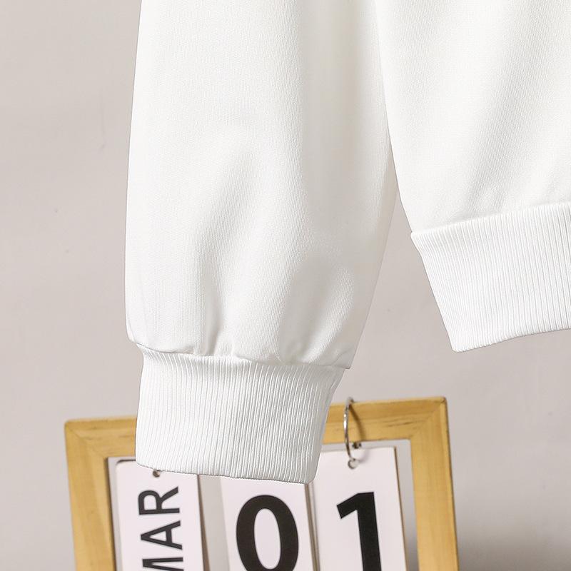 Girls' Outfit Children's Clothing Spring and Autumn New Fashion Leopard Print Bowknot Print Long Sleeve Sweatshirt Wide Leg Pants