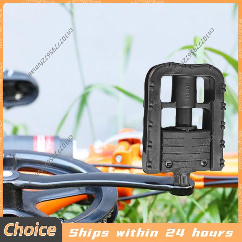Bicycle Folding Pedal with Reflector Riding Accessories for Folding Bike Electric Vehicle Non-slip Mountain Road Bike Pedal