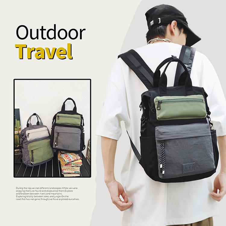 Large Capacity Waterproof Travel Backpack - Lightweight & Stylish for Students and Outdoor Use