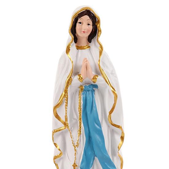 Statuie Fecioară Maria Îndurerată, Doamna Noastră a Harului, Figurină Sculptură din Rășină, Ornament Decorativ pentru Cameră de Rugăciune Religioasă, Cadouri Creștine Catolice