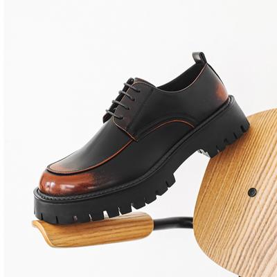 Men's Casual Leather Shoes Frenulum Business Casual Leather Shoes Men Platform Leather Shoes Wedding Shoe Zapatos Casuales