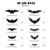 Halloween LED Night Light Wall Sticker – PET Decorative Light For Party And Room Setup