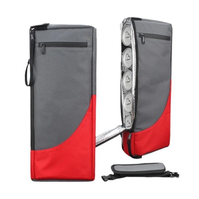 Portable Cooler Bag Golf Car Beverage Wine Beer Ice Bag Insulation Storage Box Outdoor Picnic Keep Warm Pack Shoulder Bag