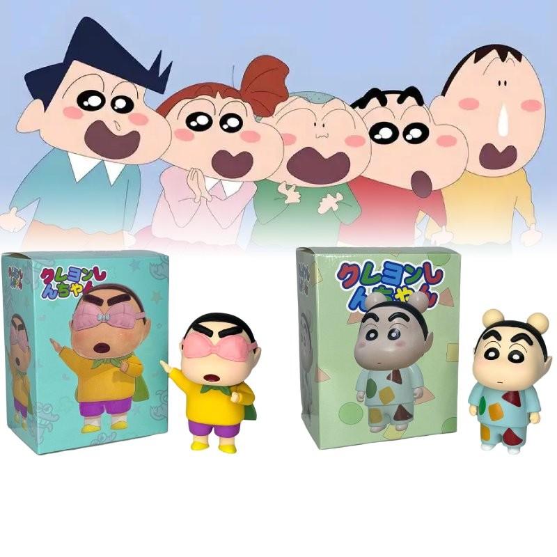 Chan Crayon Shin Cape Pajamas Costumes Pvc Toy Model Decoration Gift Christmas