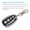 Kebidu 433Mhz Fixed Code Remote Duplicator Garage Door Remote Control Opener Electric Face To Face Car Gate Transmitter Newest