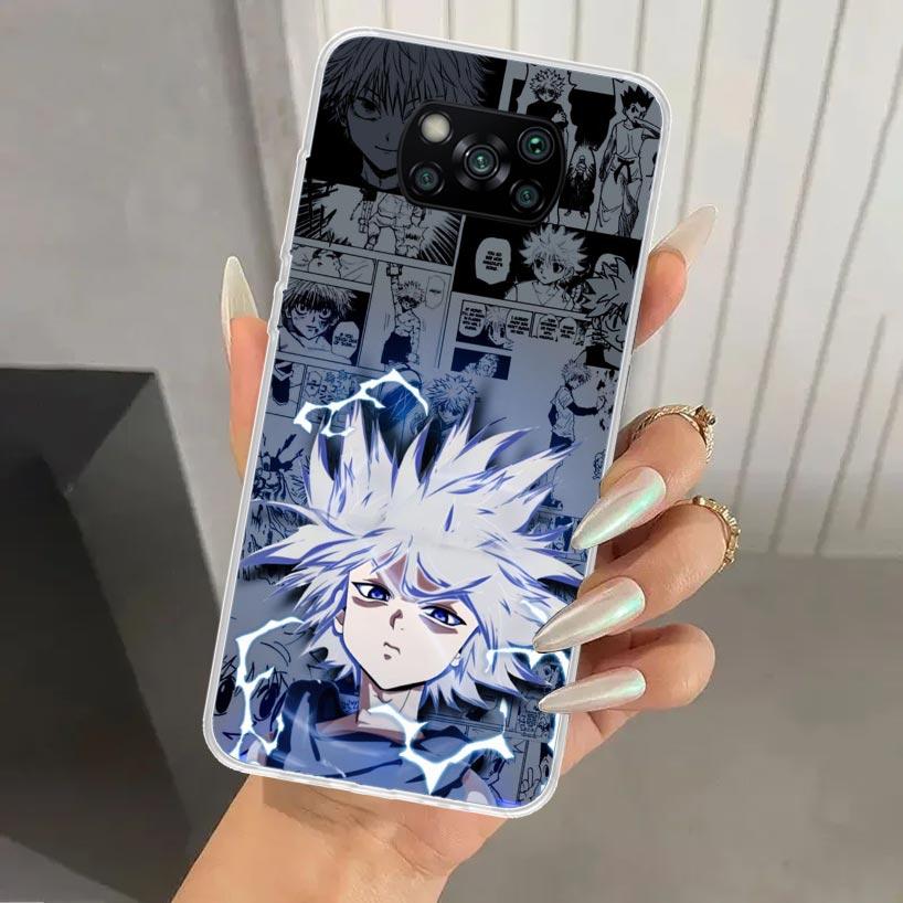 Killua Hunter HXH Phone Case for Xiaomi Poco X7 X6 X5 X4 X3 Nfc F7 Ultra F6 F5 Pro F4 GT F3 M6 M5S M4 M3 Soft Print Shell Poco X