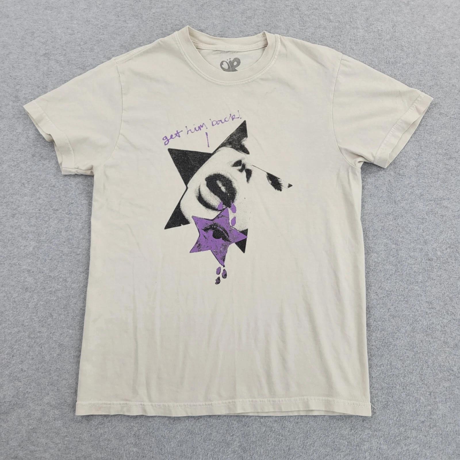

Olivia Rodrigo Shirt Adult Small White Get Him Back Guts World Tour Top 4XL