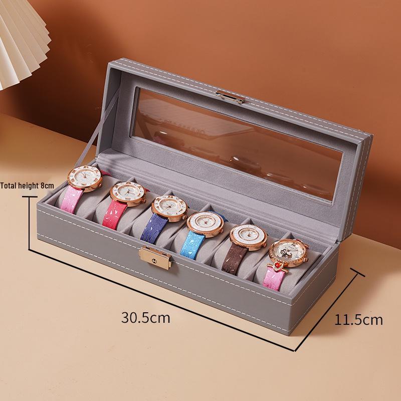 

Элегантная стеклянная витрина для часов - Пыленепроницаемое хранение и демонстрация