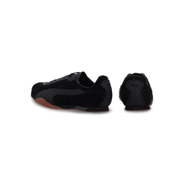 Puma H-Street Premium Black Shadow Gray Unisex Sneakers Gum 403777-03