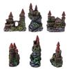  Aquarium Decoration Antique Resin Castle Providing Fish Shelters Hiding Spots
