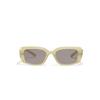 Large Frame Glasses Rivet Rectangle Sunglasses Gay Personality Sunglasses Female Feeling