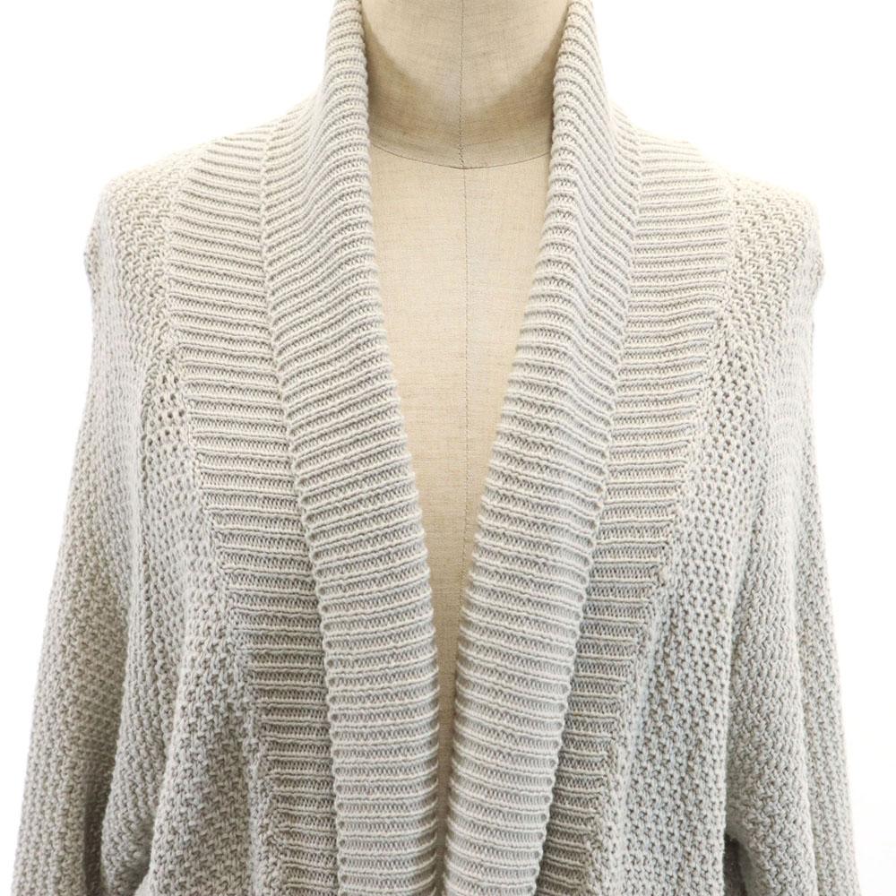 MAX MARA Weekend Five-quarter Sleeve Shawl Collar Knit Long Cardigan M Men's Used