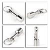 Keychain Magnet for Testing Brass Keychain Pocket Magnets with Strong Magnet Metals Test Magnet Hanging Keys Holder