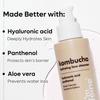 mCaffeine Kombucha Hydrating Face Cleanser with Hyaluronic Acid | Gentle Cleanser for Intense Hydration & Soft Skin | Removes Oil & Dirt| 100ml