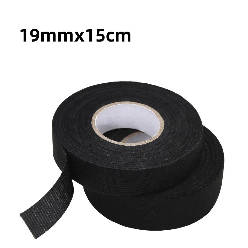 

25/19MM Car Cable Electrical Tape Waterproof Insulating Heat Resistant Harness Self Adhesive Fabric Tape Cable Fixing Straps