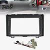 Panel pro montáž 9palcového autorádia do palubní desky pro Honda CR-V 2008-2011, Rámeček pro montáž stereo rádia Fascia Frame Android, Montážní lišta pro náhradu navigace