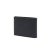 Daks Black Leather Classic Wallet Dd Logo Dbwa2f325bk