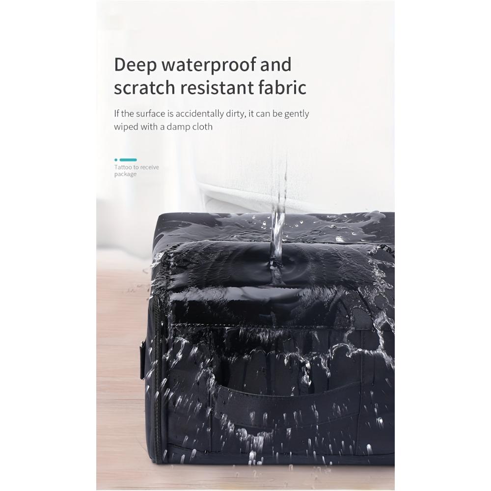 Large -capacity Multi-layer Professional Cosmetic Bag,portable Manicure Pattern Embroidery Makeup Toolbox, Jewelry, Necklace,ring,pendant Storage Box.