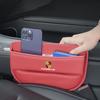 PU Leather Car Seat Gap Organizer Auto Pocket Seat Crevice Storage Box For Porsche 911 Taycan Panamera Cayenne Boxster Cayman FU3