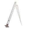 High Precision Tapered Ruler Metric Taper Gauge Stainless Steel Tapered Bore Gauge Vernier Caliper Engineer Depth Measurement Ruler