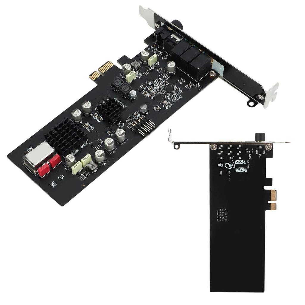 AE5 Sound Card, 96KHz Optical Coaxial Decoder Sound Card for 7 8 10 11
