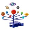 STEM Bildungs-Sonnensystem-Projektor DIY-Bausatz, Kinder-Astronomie-Planeten-Projektor-Spielzeug, Mehrfarbig für Alter 6+