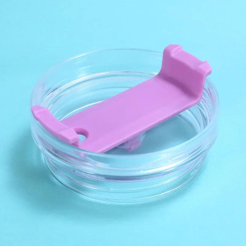 40oz Sealing Bottle Cover Splash Spill Proof Plain Plastic Lids For Tumbler Cup Multicolor Bottle Accessories