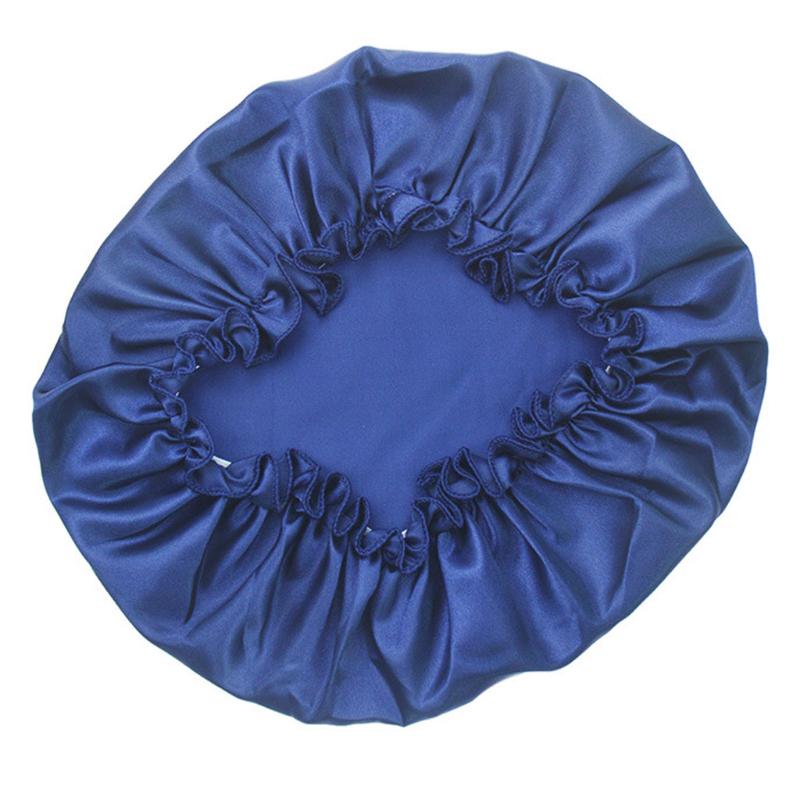 Women Sleep Cap Satin Night Bonnet Head 