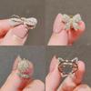 Elegant Anti-Exposure Bow Brooch Button for Shirts