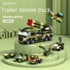 MOC 99A Main Battle Tank Military Challenger Leopard Panther Heavy Soldier Building Blocks Model Bricks Army Toys for Children