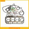 Set Complet Garnituri 4TNV98 Pentru Motor Yanmar Cu Garnitură Chiulasă Kit Recondiționare Segment Piston