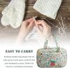 Empty Knitting Needles Pouch Storage Bag Crochet Hooks Sewing Supplies Organizer For Needle Scissors Ruler Sewing Accessory Case