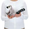 Carolata Lemur Plush Toy Realistic Animal Toy Doll Gift Present Birthday Christmas Present Ring-Tailed (Sitting Series/Soft Touch) (Twice Tested) /