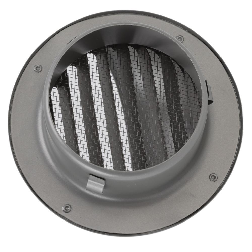 Thickened 304 Stainless Steel Wall Vent Round Air Vent Grille Louvered Vent Cover For Kitchen