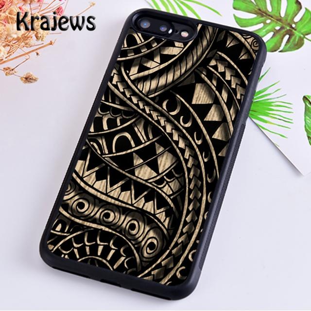 Maori polynesian samoan tribal vtg tattoo For iPhone 17 Air 16 Phone Case Cover 15 14 plus 12 13 pro max Fundas