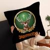 J-Jagermeister Anime Cushion Cover Polyester Sofa Cushions Decorative Throw Pillows Home Decoration Pillowcover