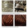 3 Rolls Metallic Weaving Cord Ribbon 32.8Yard Each Roll Metallic Knitting Thread Yarn For Handmade Bag and Sewing P9YB