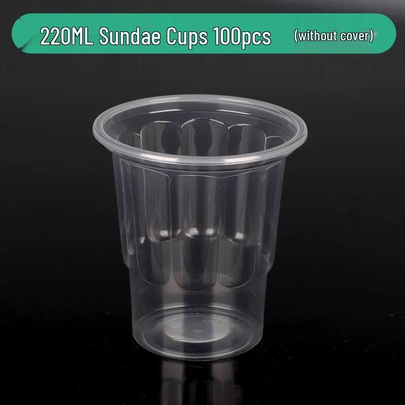 Одноразовые десертные стаканчики для мороженого